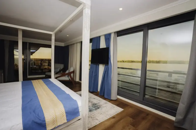 Iris Dahabiya Nile Cruise Sundeck