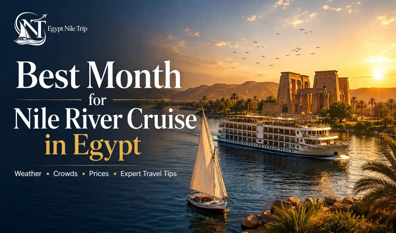 Best Month for Nile River Cruise in Egypt