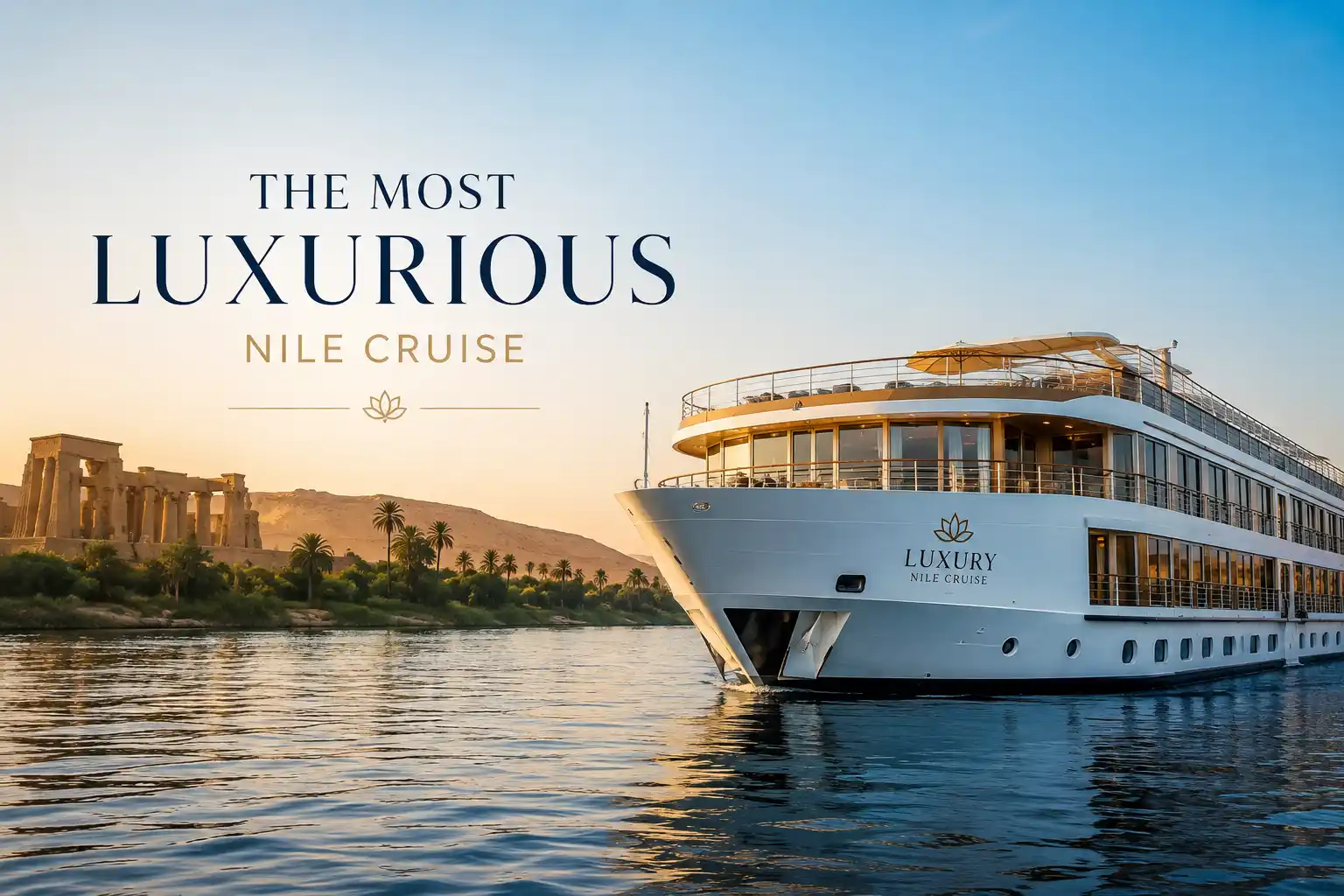 What Is the Most Luxurious Nile Cruise in Egypt 2026?